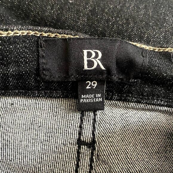 NWT Banana Republic High-Rise Skinny Jeans Black Classic Denim Size 29 Waist‎ - Picture 10 of 12